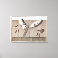 Técnica de base-lisa en el tapiz de Gobelins