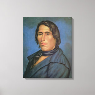 Lienzo TECUMSEH (1768-1813) (aceite en lona)