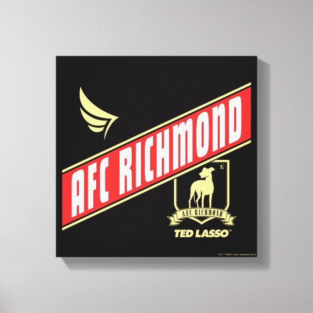 Lienzo Ted Lasso | AFC Richmond Athletic Banner (Anverso)
