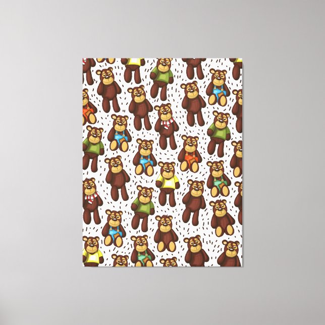 Lienzo Teddy Bear (Anverso)