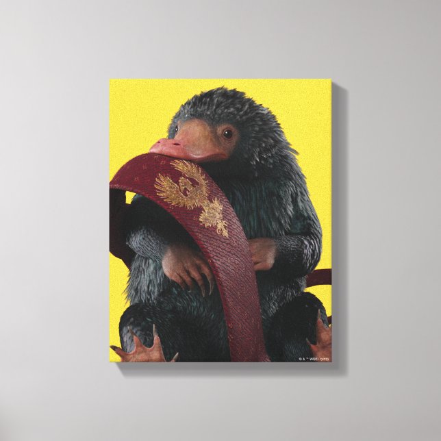 Lienzo Teddy With Tie Graphic (Anverso)
