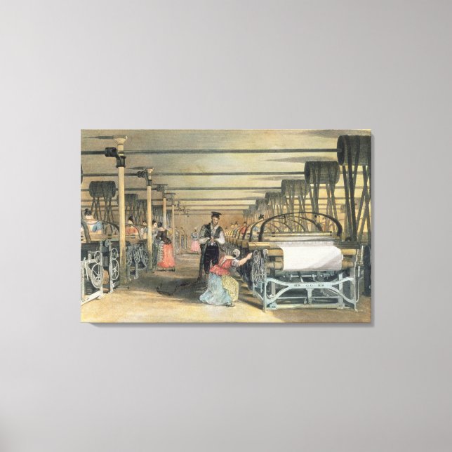 Lienzo Tejido de telar, 1834 (Anverso)