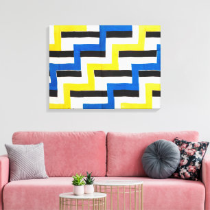 Lienzo Tela simultánea Sonia Delaunay