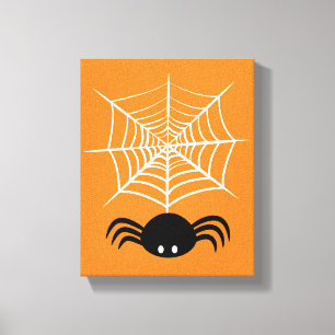 Lienzo Telaraña de Halloween
