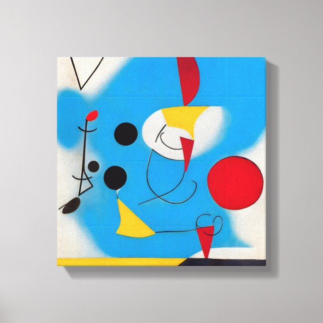 Lienzo Teléfono móvil azul colorido moderno abstracto 1 (Anverso)