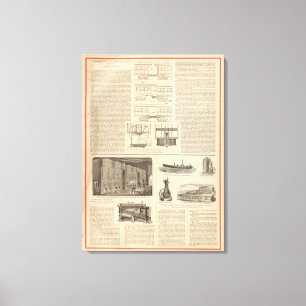 Lienzo Telescopio en las vías ferroviarias estadounidense