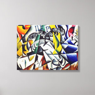 Lienzo Tema de una tienda tintórea