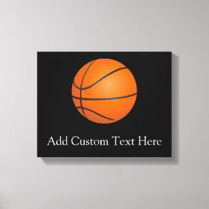Lienzo Tema del baloncesto
