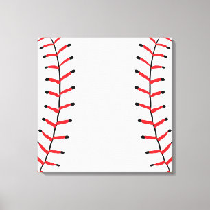 Lienzo Tema del béisbol Deportivo Seams