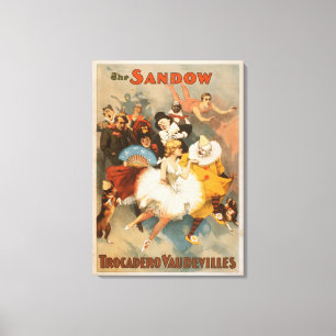 Lienzo Tema del carnaval de los vodeviles de Sandow