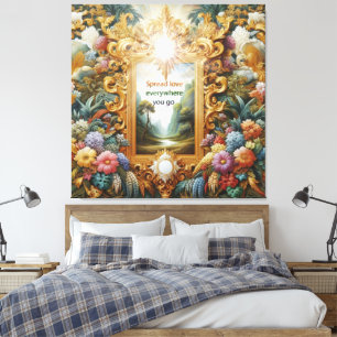 Lienzo Temas metafísicos de fantasía espiritual