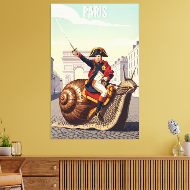 Lienzo Temática Francesa Viajes WPA de Napoleón (Insitu (Sala de estar))