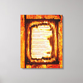 Lienzo Temblor En Sus Manos