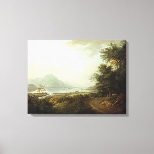 Lienzo Temor del lago, Argyllshire, c.1780-1800 (aceite