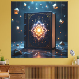 Lienzo Tempel des Wissens – Die ewige Bibliothek