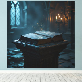 Lienzo Tempel des Wissens – Die ewige Bibliothek  