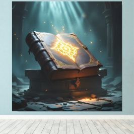 Lienzo Tempel des Wissens – Die ewige Bibliothek  