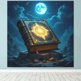 Lienzo Tempel des Wissens – Die ewige Bibliothek  