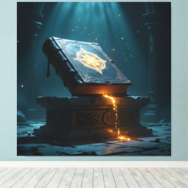 Lienzo Tempel des Wissens – Die ewige Bibliothek  