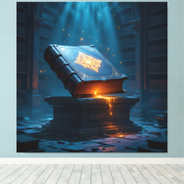 Lienzo Tempel des Wissens – Die ewige Bibliothek  