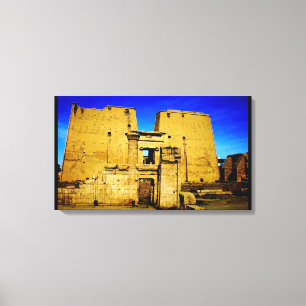 Lienzo Templo de Edfu