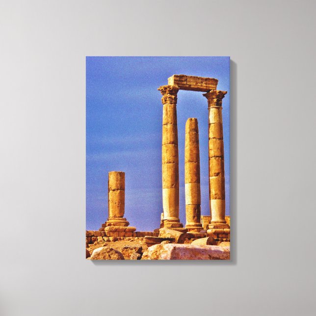 Lienzo Templo de Hércules (Anverso)