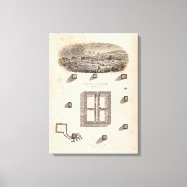 Lienzo Templo de Kaili, isla de Hawái, Hawái (Anverso)