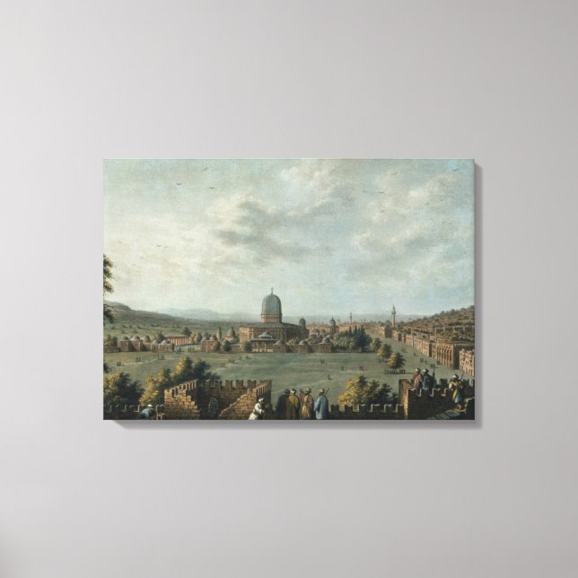Lienzo Templo de Salomón, plato 63 de 'Vistas en el Ott (Anverso)