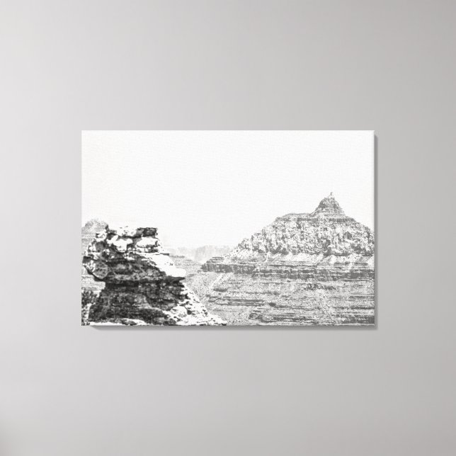 Lienzo Templo de Vishnu (Anverso)