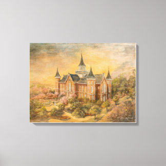 Lienzo Templo del Centro de la Ciudad de Provo LDS