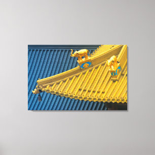 Lienzo Templo Jing'an  Detalles arquitectónicos