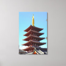 Templo Sensoji Asakusa Japón Paisaje Viaje
