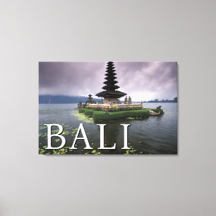 Lienzo Templo Ulun Danu   Bali, Indonesia
