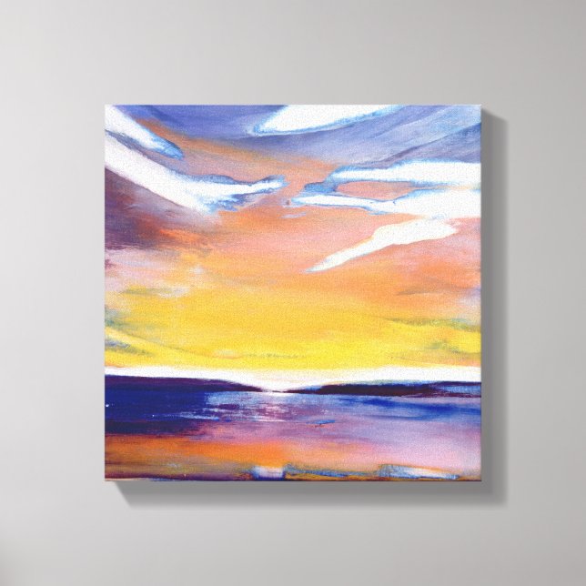 Lienzo Temporada nocturna (Anverso)