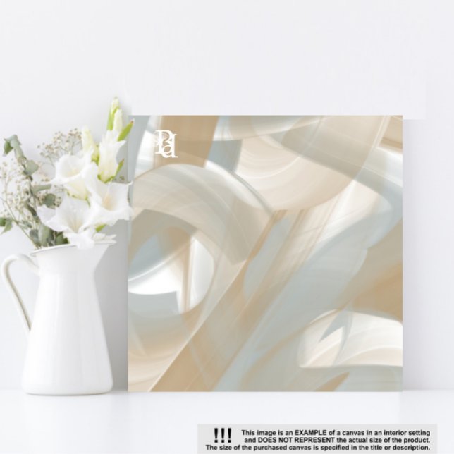 Lienzo Tendencia Sandy Tornado de 12 x 12" Resumen de art (Subido por el creador)