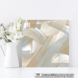 Lienzo Tendencia Sandy Tornado de 16 x 16" Resumen de art