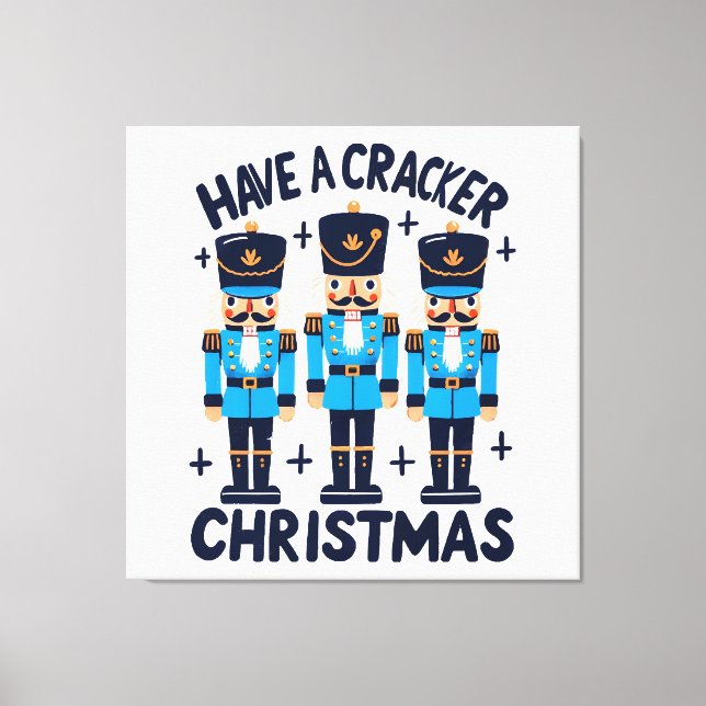 Lienzo Tener navidades de piratas informáticos (Anverso)