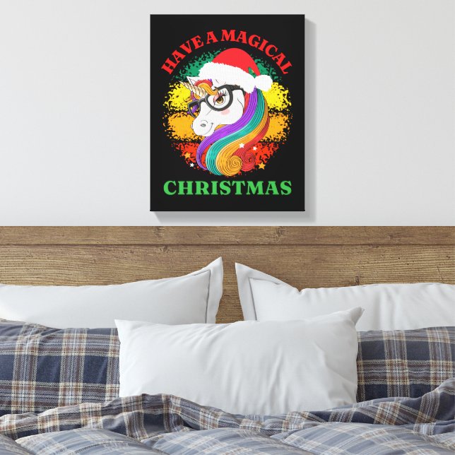 Lienzo tener navidades mágicos (Insitu(Dormitorio))