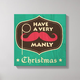 Lienzo Tener Navidades muy masculinos