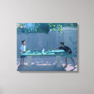 Lienzo Tenis de mesa Francia 1996