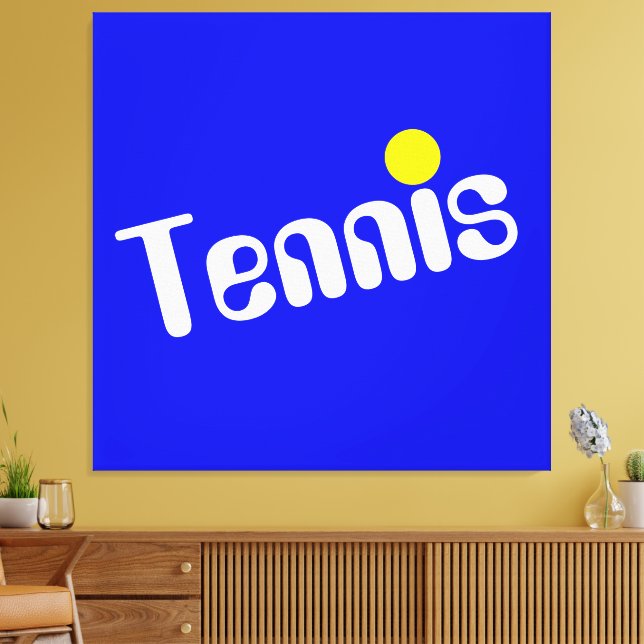 Lienzo Tenis Diagonal Diagonal Amarillo Blanco Guay En Az (Insitu (Sala de estar))