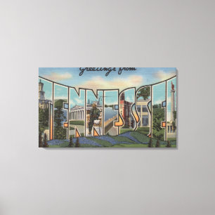 Lienzo Tennessee (colinas azules de la hierba)