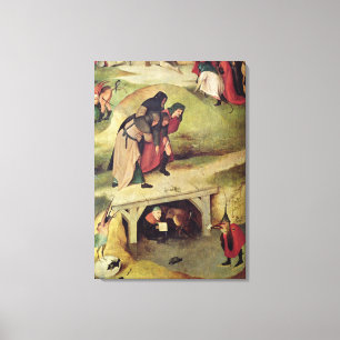 Lienzo Tentación de St Anthony