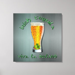 Lienzo Tequila irlandesa - Viva la Irlanda