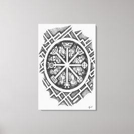 Lienzo Tercer pentáculo de Mercurio