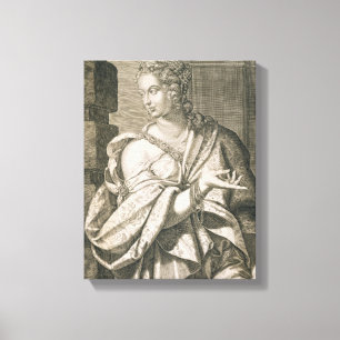 Lienzo Tercera esposa de Statilia Messalina de Nero