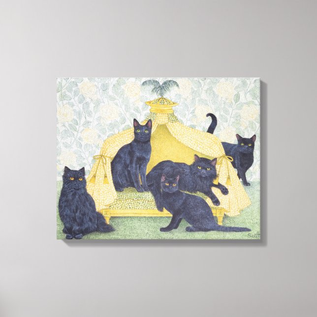 Lienzo terciopelo negro (Anverso)