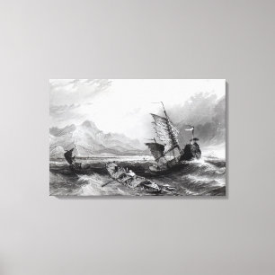 Lienzo Terminación de la Gran Muralla de China