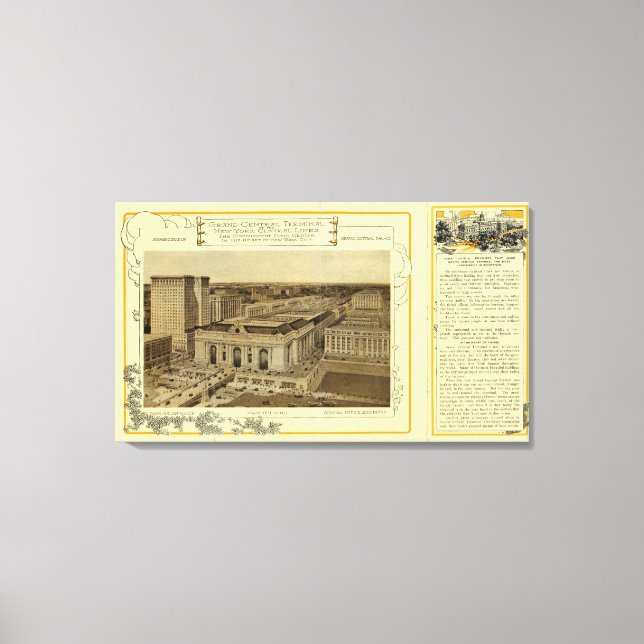 Lienzo Terminal Grand Central (Anverso)