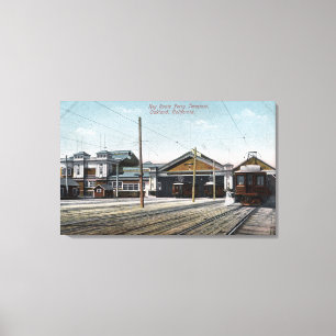 Lienzo Terminal y ferrocarril dominantes de